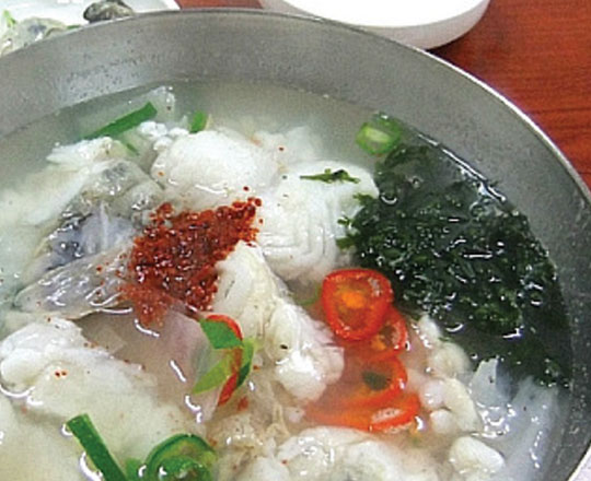 물메기탕